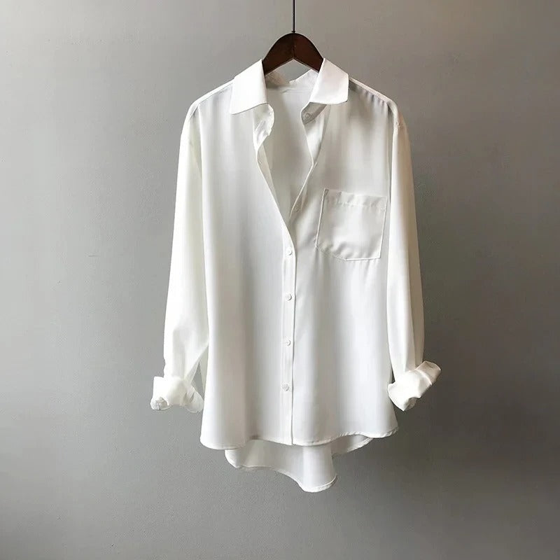 Ellie™ - Elegant Silk Blouse
