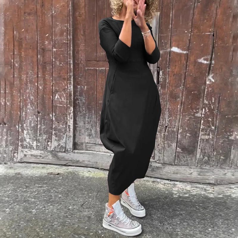 Elsbeth™ - Elegant Women's Dress With Pockets
