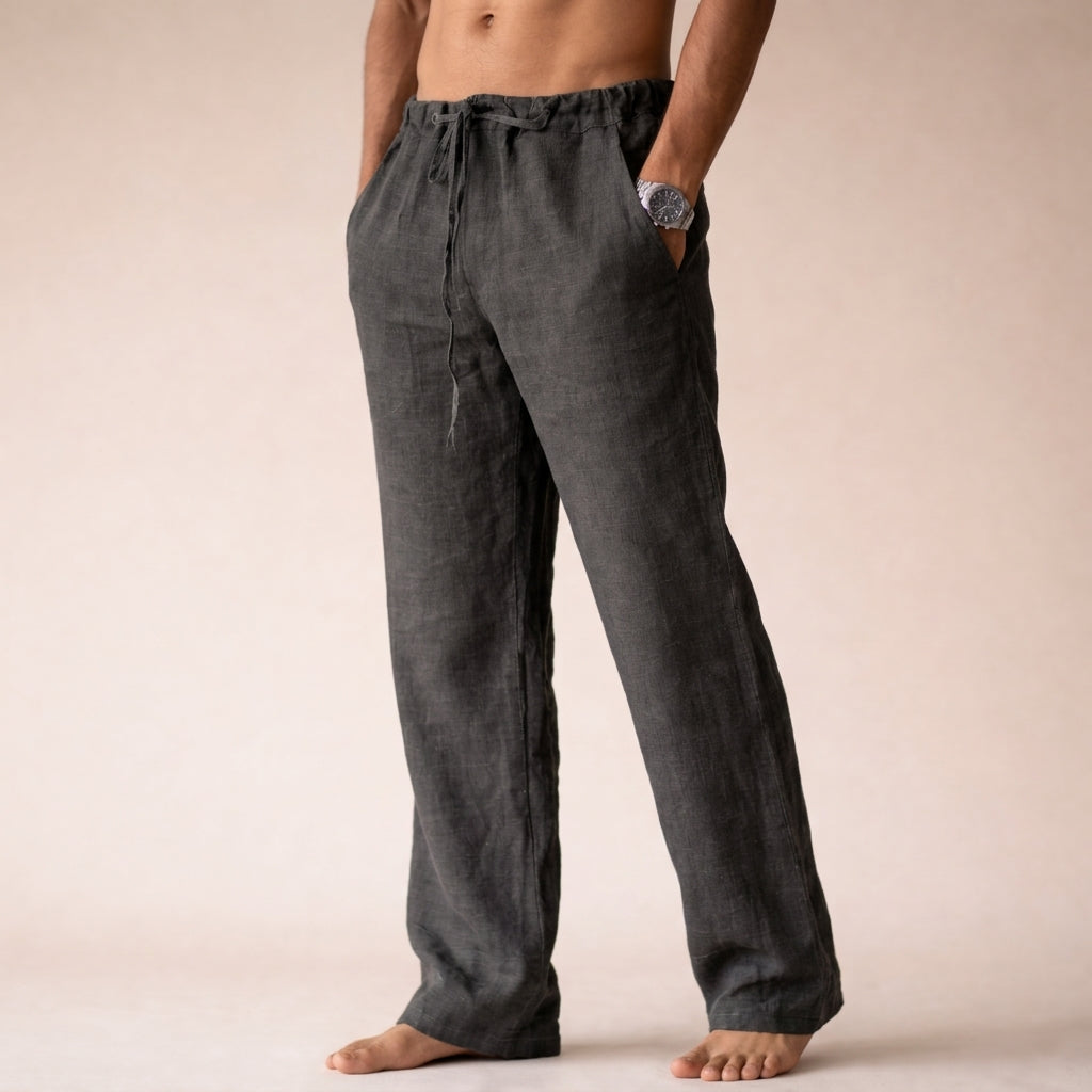 Eligio | Men's Trousers with Drawstring and Pockets