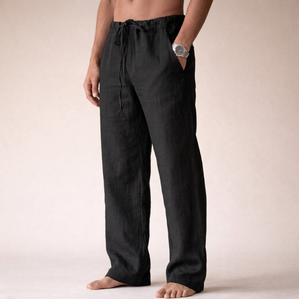 Eligio | Men's Trousers with Drawstring and Pockets