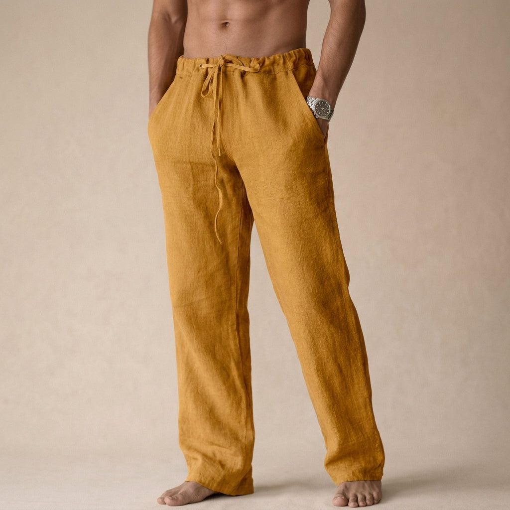 Eligio | Men's Trousers with Drawstring and Pockets
