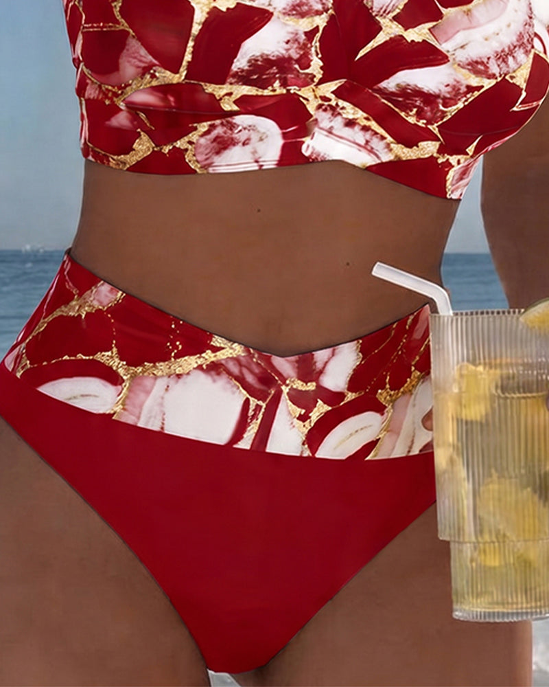 Luna | Women's V-Neck Strap Bikini with Regular Fit