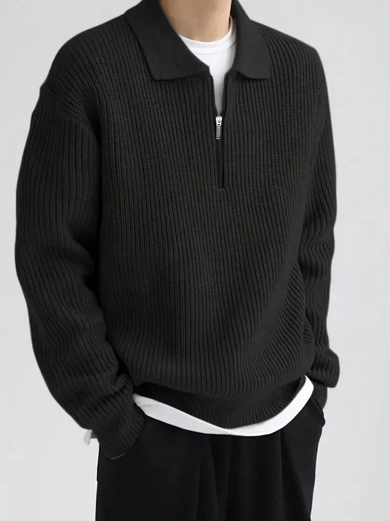 Brit & Boho™️ | The Modern Sleek Quarter Zip