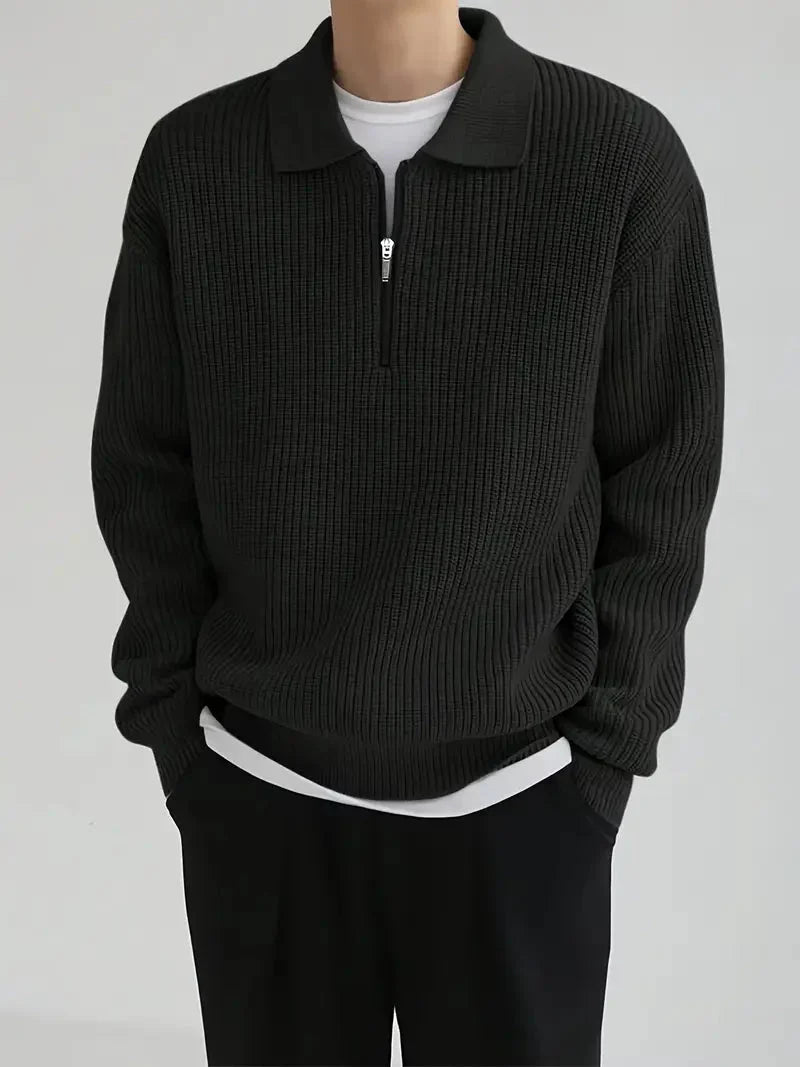 Brit & Boho™️ | The Modern Sleek Quarter Zip