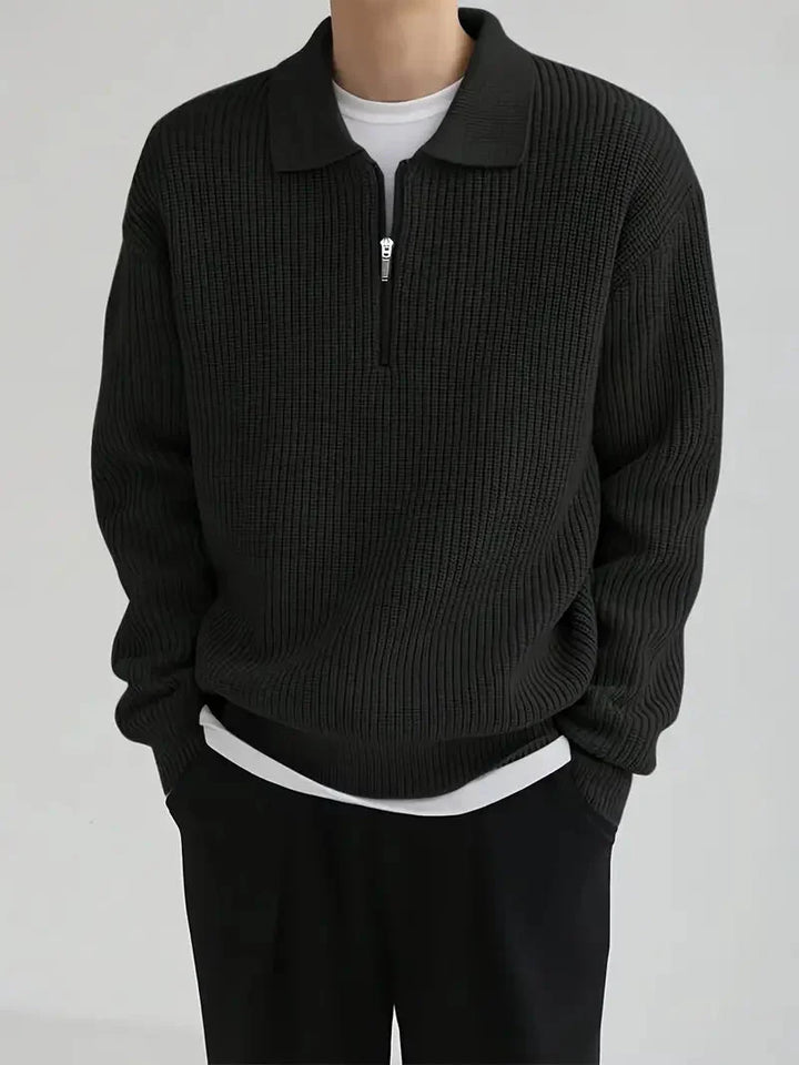 Brit & Boho™️ | The Modern Sleek Quarter Zip