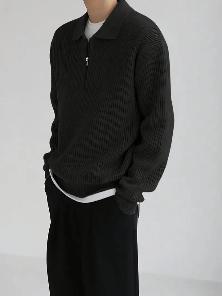 Brit & Boho™️ | The Modern Sleek Quarter Zip