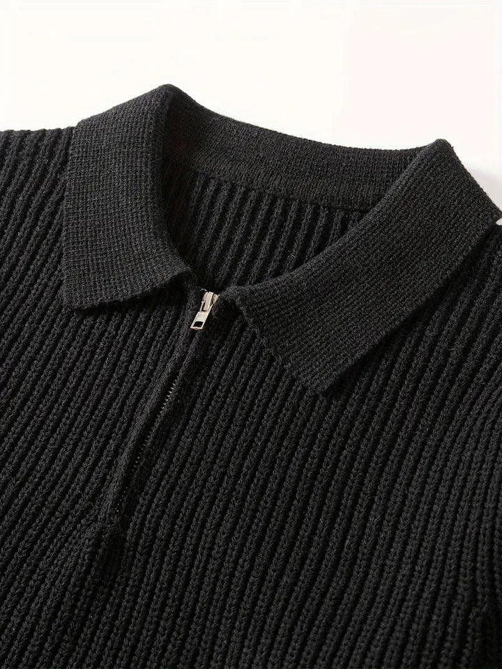 Brit & Boho™️ | The Modern Sleek Quarter Zip