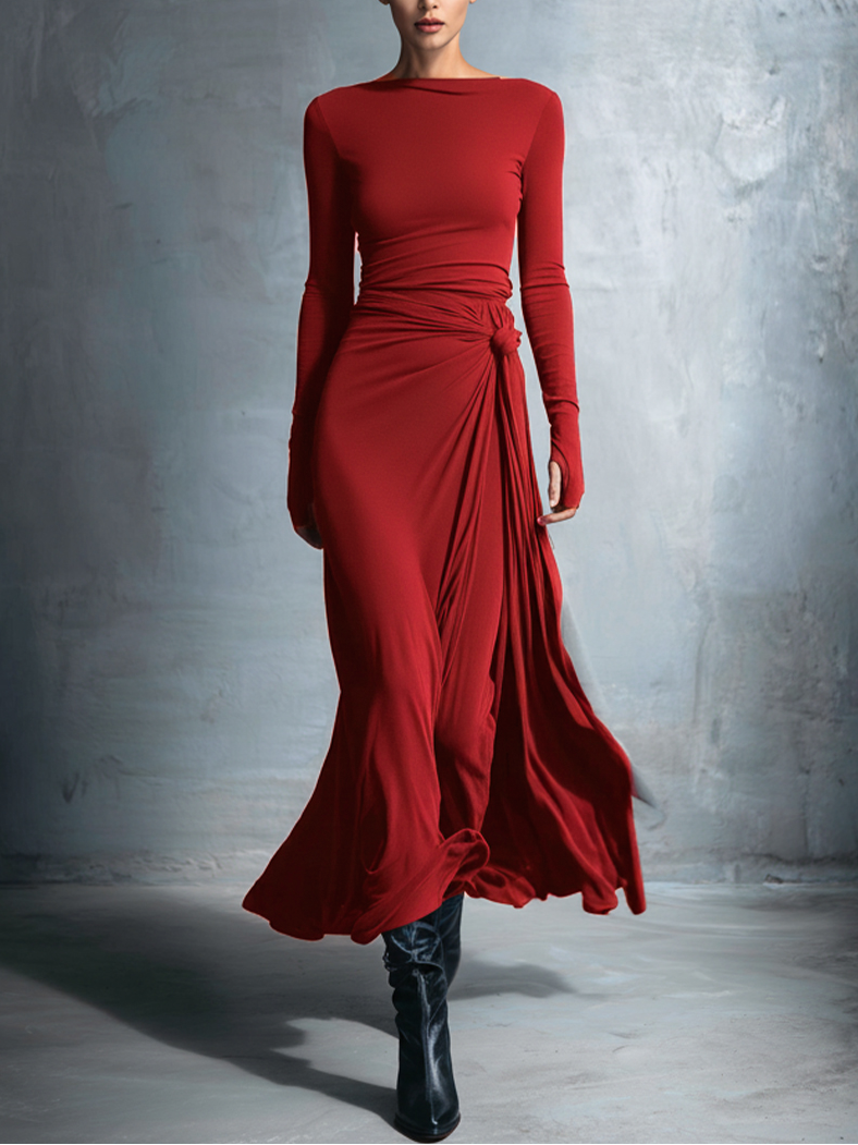 Vittoria ❘ Maxi Dress with Side Knot