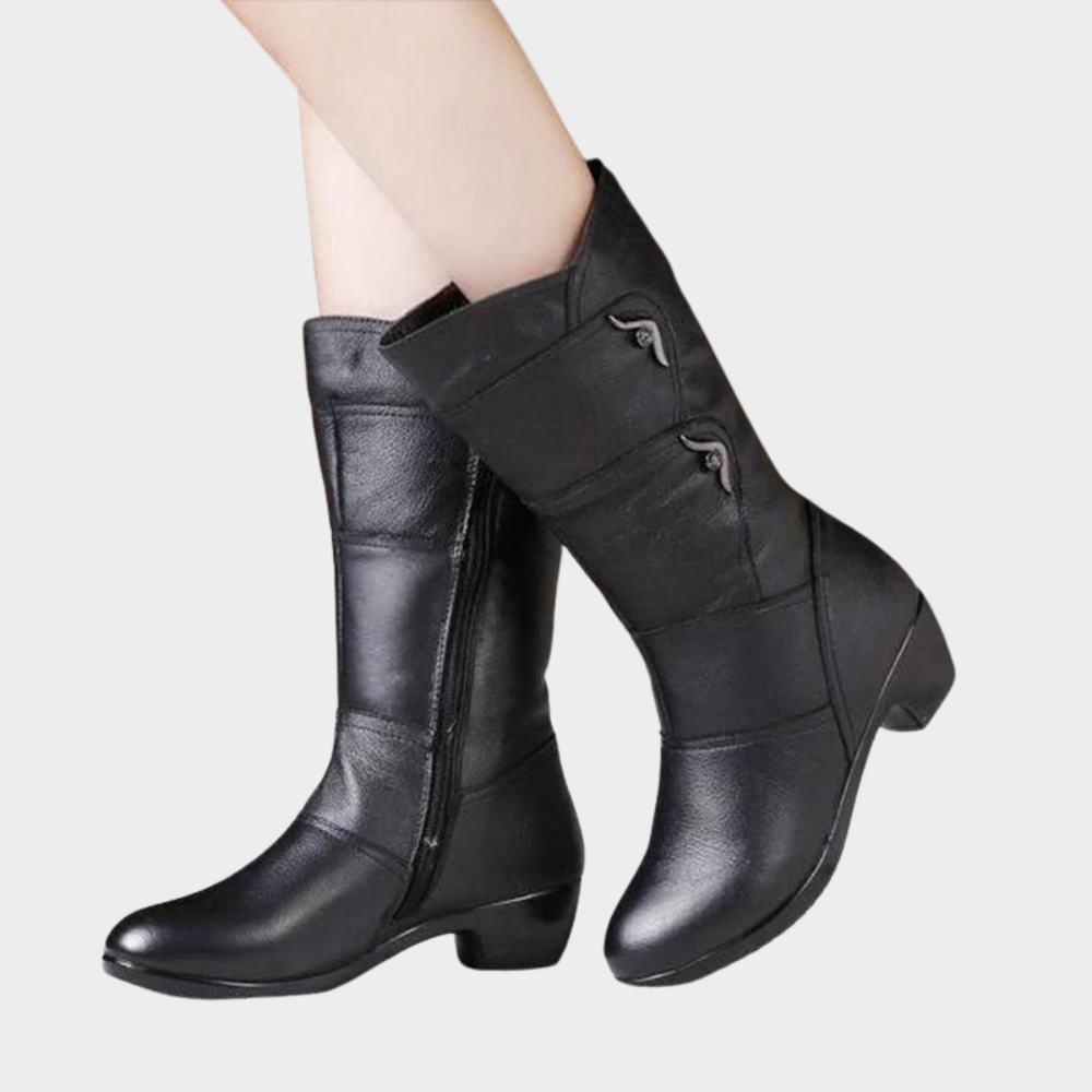 Rylee | Zipper Ankle Boots