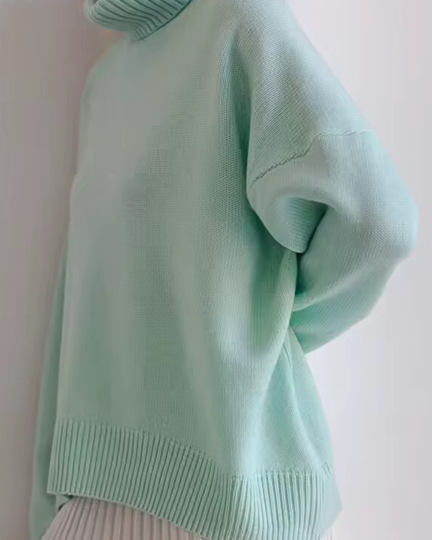 Lesley - Oversized Turtleneck Sweater