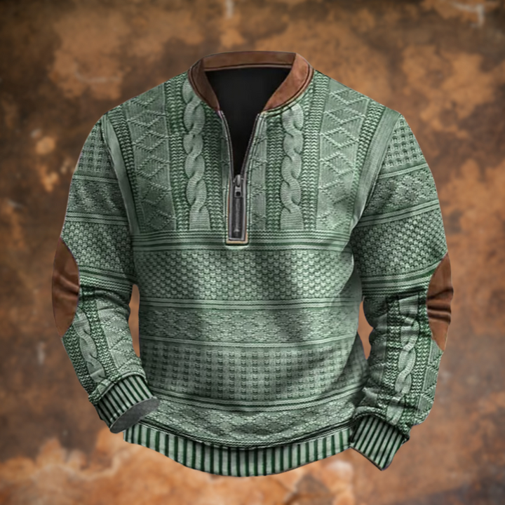 Ford™ - Textured Half-Zip Pullover