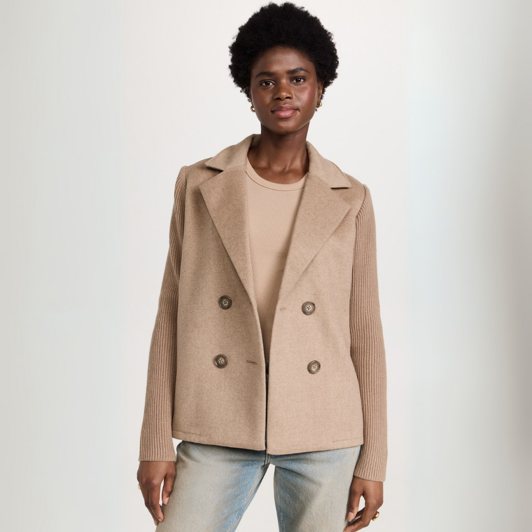 Helen™ - Knit Blazer Coat