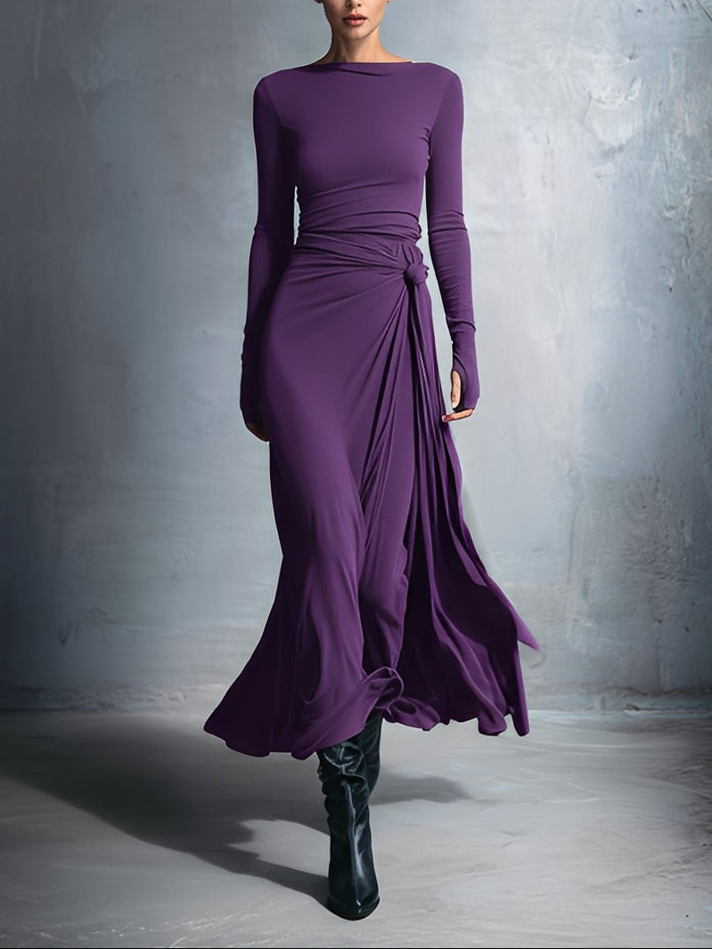 Vittoria ❘ Maxi Dress with Side Knot