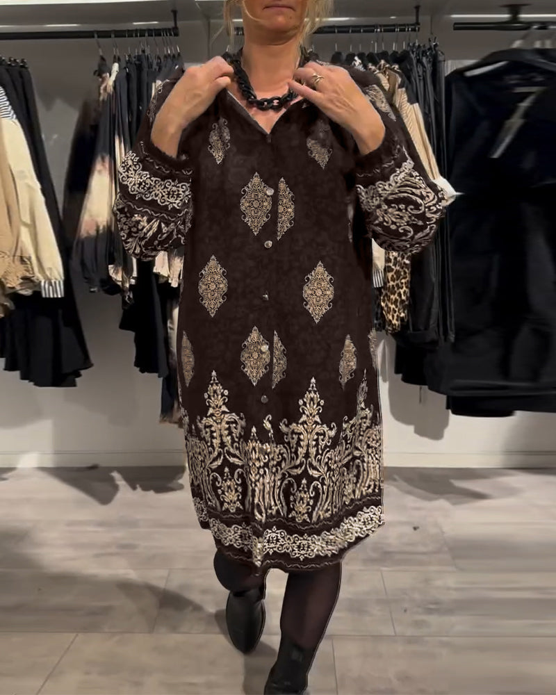 Ilse | Vintage-Inspired Button-Down Dress