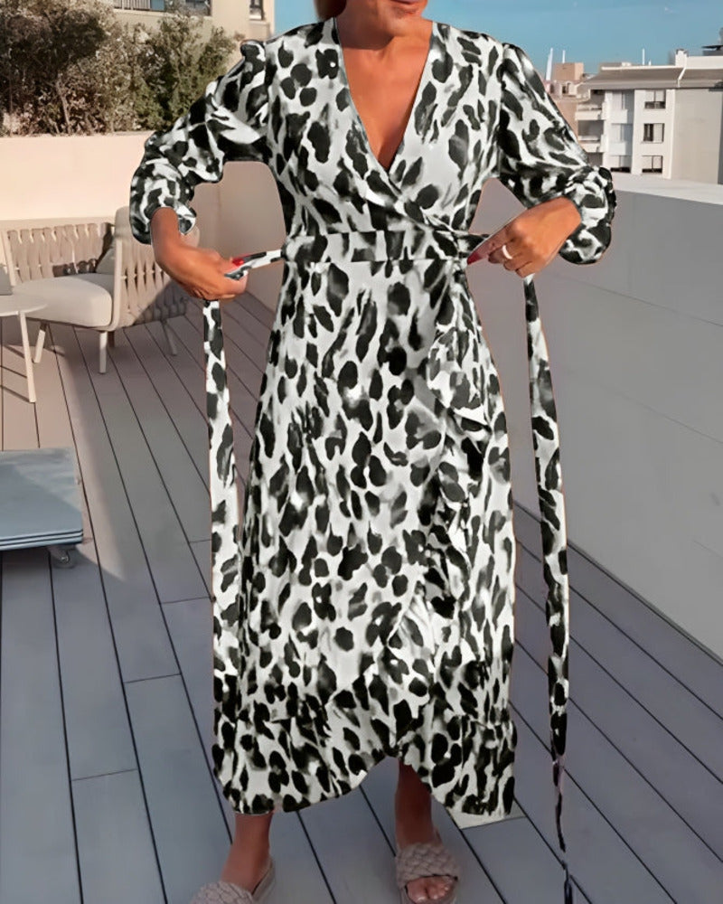 Stella - Leopard Print Dress