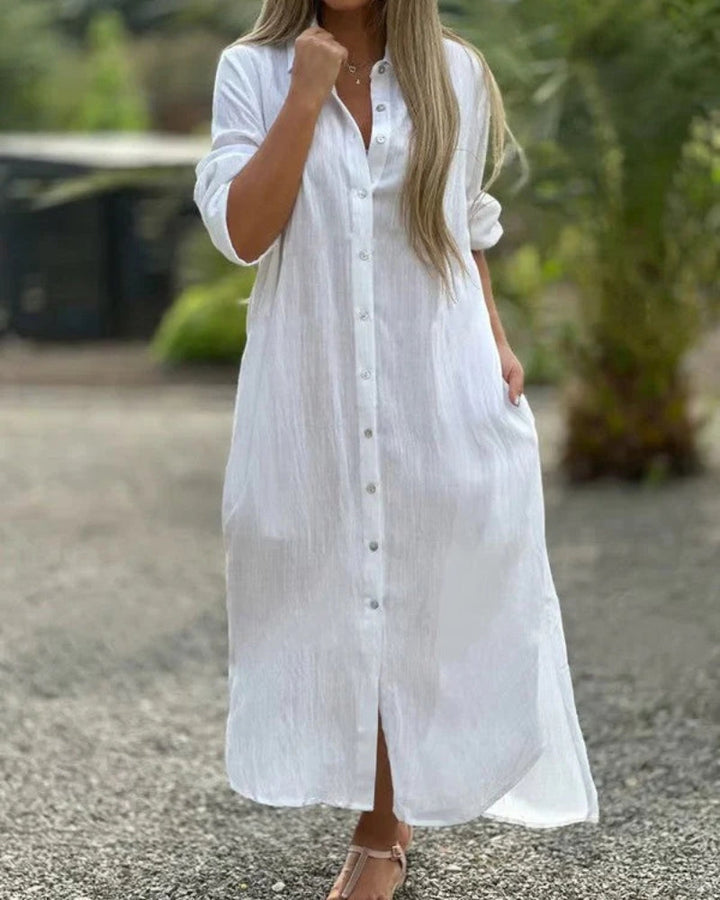 Bianca™ - Comfortable Italian Cotton Dress