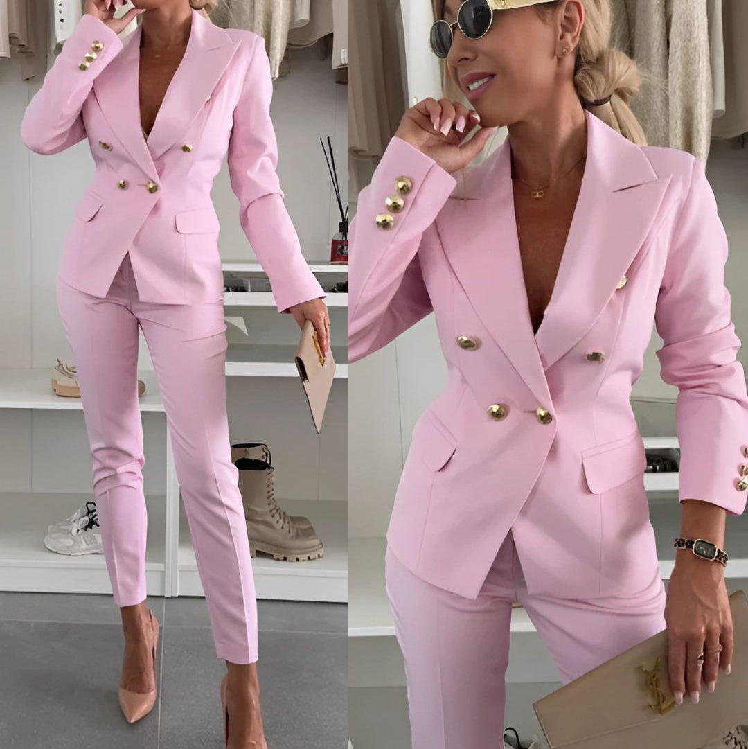 Lily™ - Double Breasted Suit Set