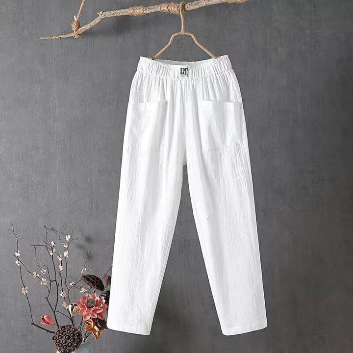 Olivia™ - Linen Blend Trousers