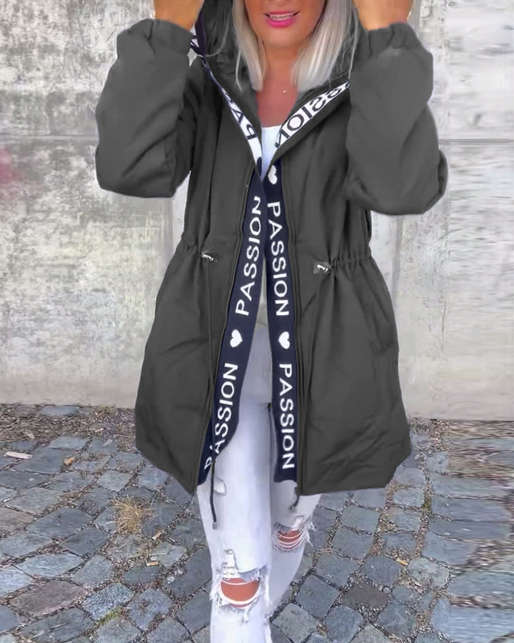 Alexa™ - Casual Hooded Coat