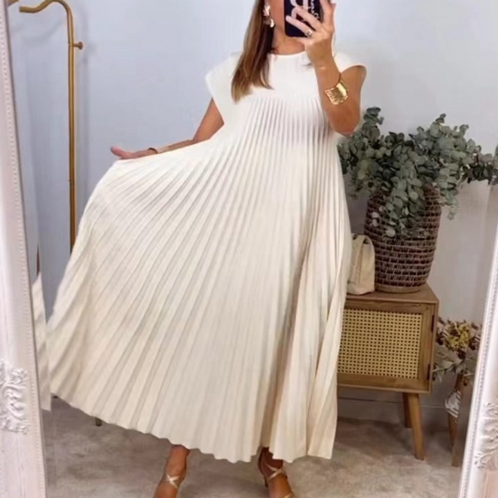 Alexa - Light and Fresh Pleated Dress