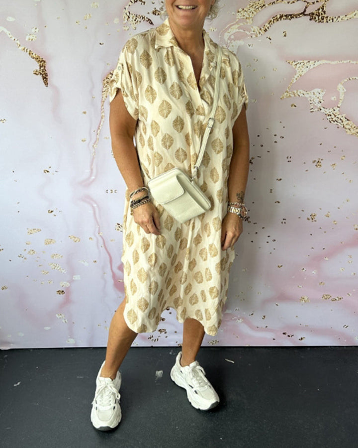 Dinie | Loose-fitting spring dress