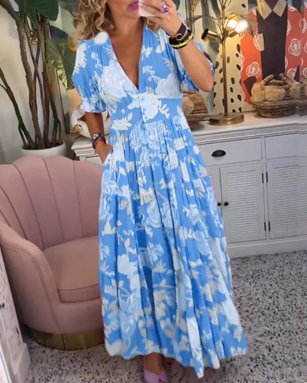 Floriana - Lively floral dress