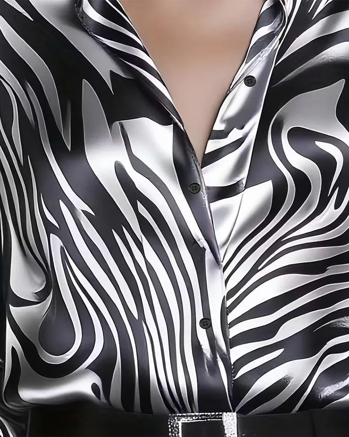Maeve™ - Elegant Printed Shirt