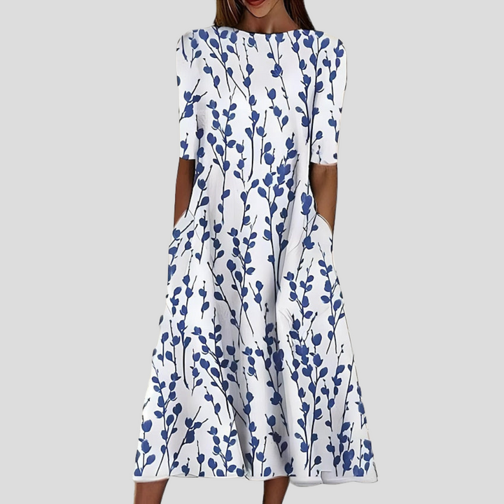 Sela™ – Coastal Blooms Midi Dress