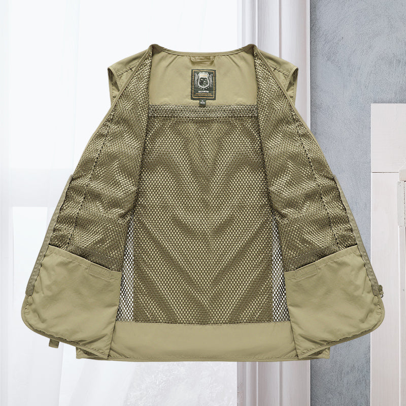 Lorenzo - Multi-Pocket Summer Vest