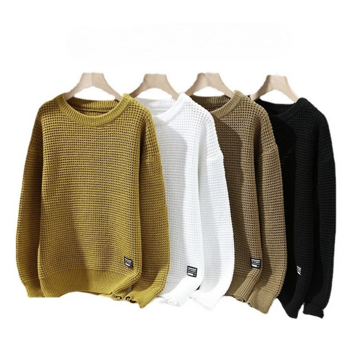 Silas™ - Premium Honeycomb Knit Sweater