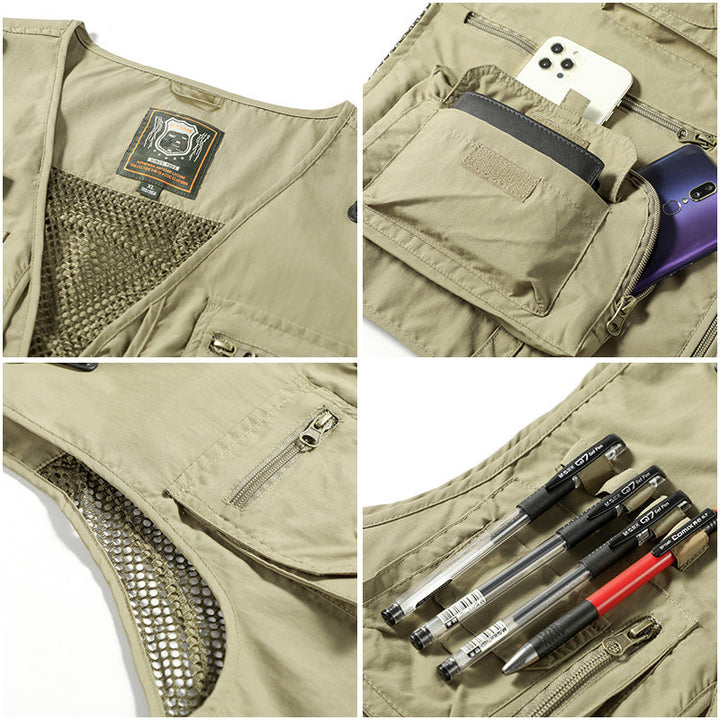 Lorenzo - Multi-Pocket Summer Vest