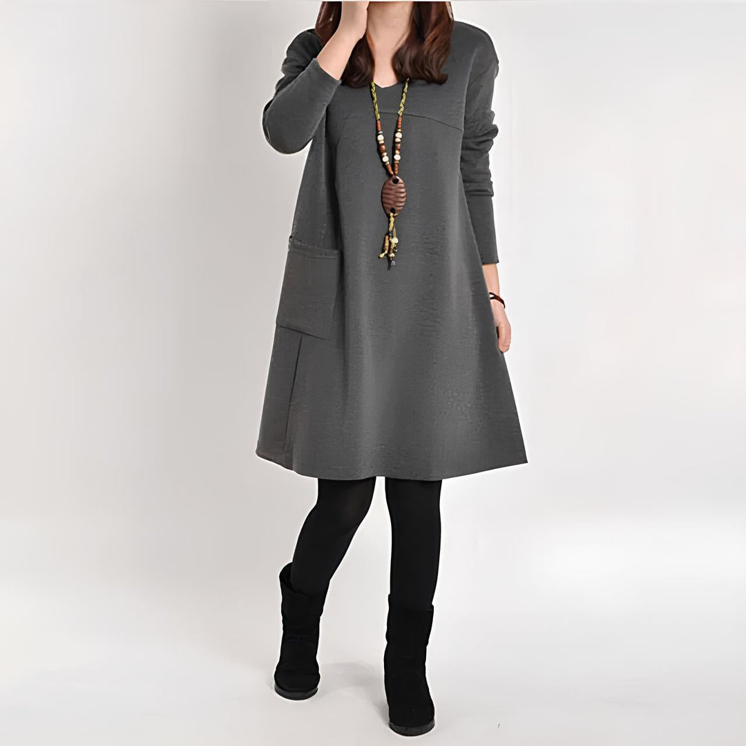Mila - Elegant Dress With A Pocket