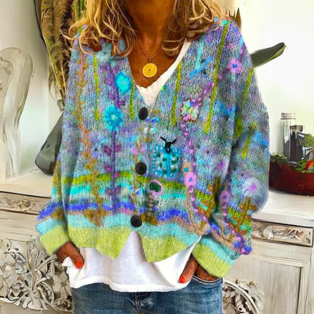 Carolin - Soft and Colorful Knitted Sweater