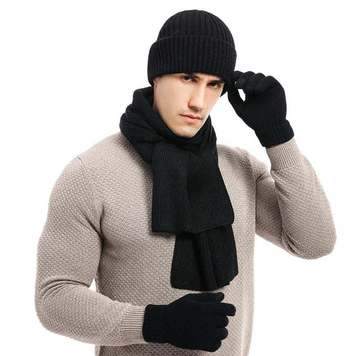 Tough Winter Set mit Mütze, Schal und Handschuhen