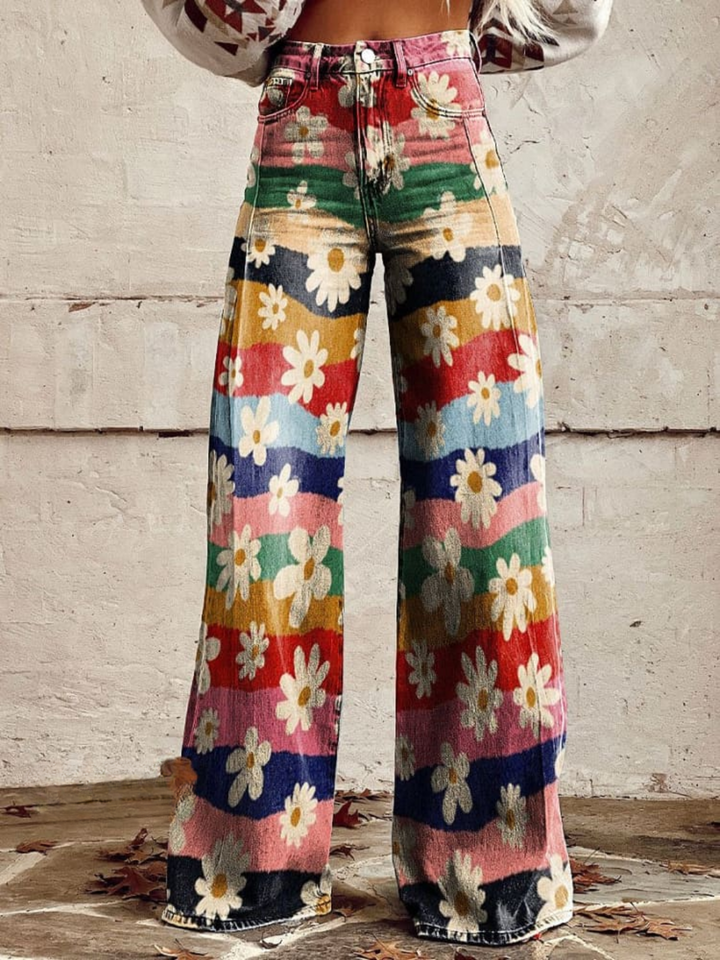 AGATHA WIDE-LEG TROUSERS