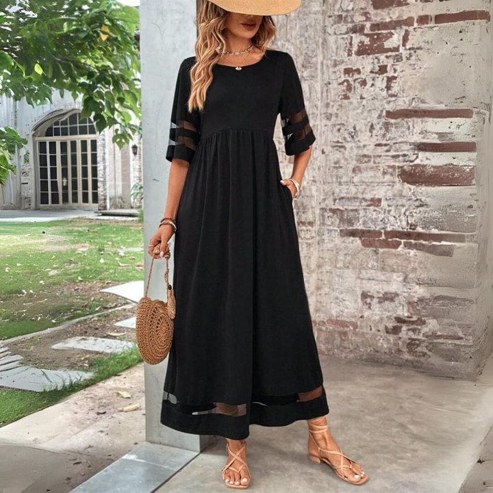 Aubrey™ - Body-Hugging Midi Dress for a Slim Silhouette