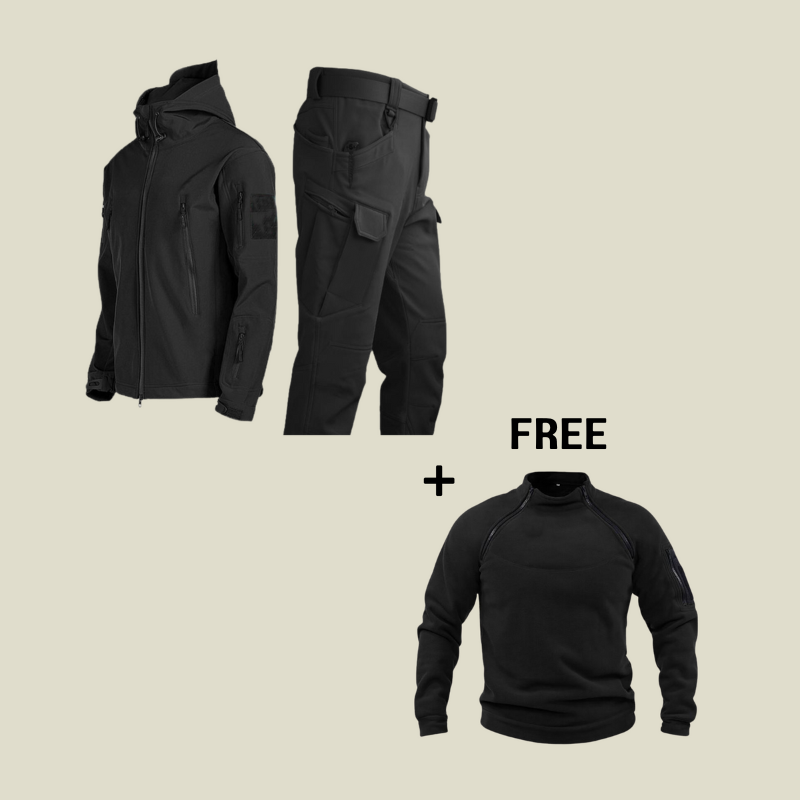Carlo - Waterproof Military Suit + Free