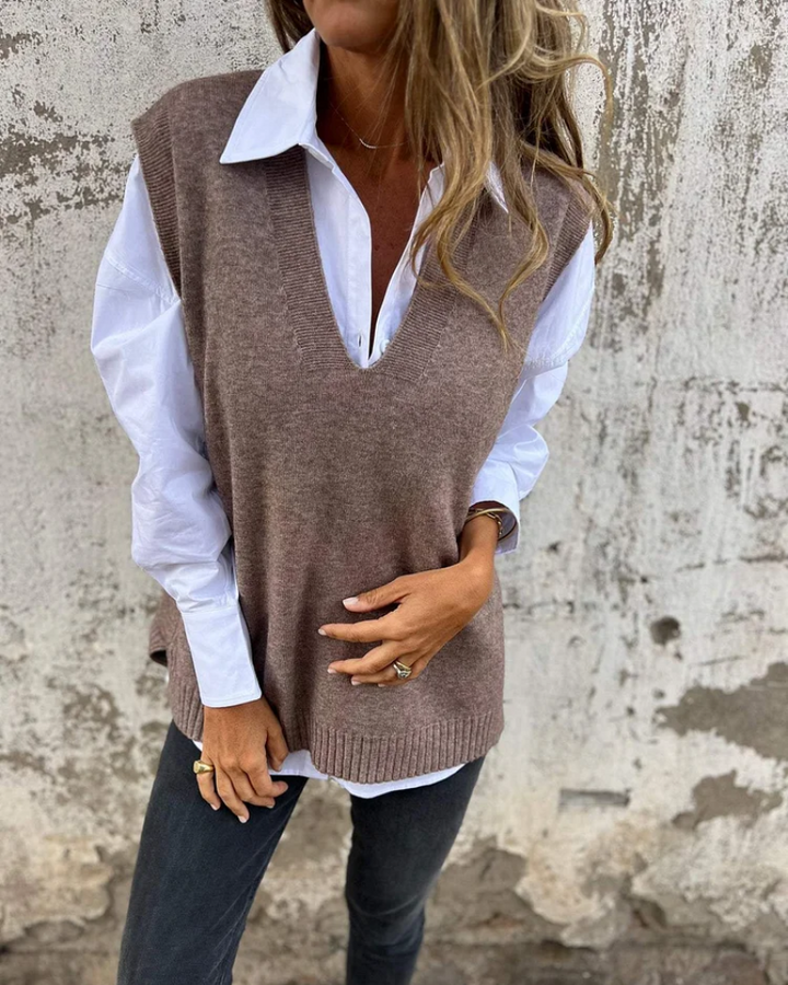 Addison™ - Knitted Sweater Vest