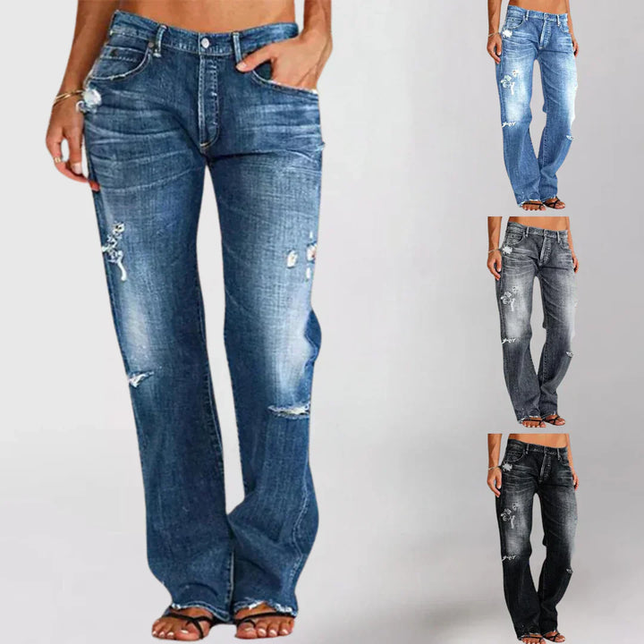Penelope - Elegant Low-Rise Jeans