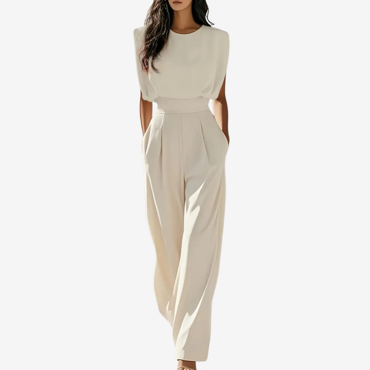 Ariia™ Tailored Cinched Jumpsuit