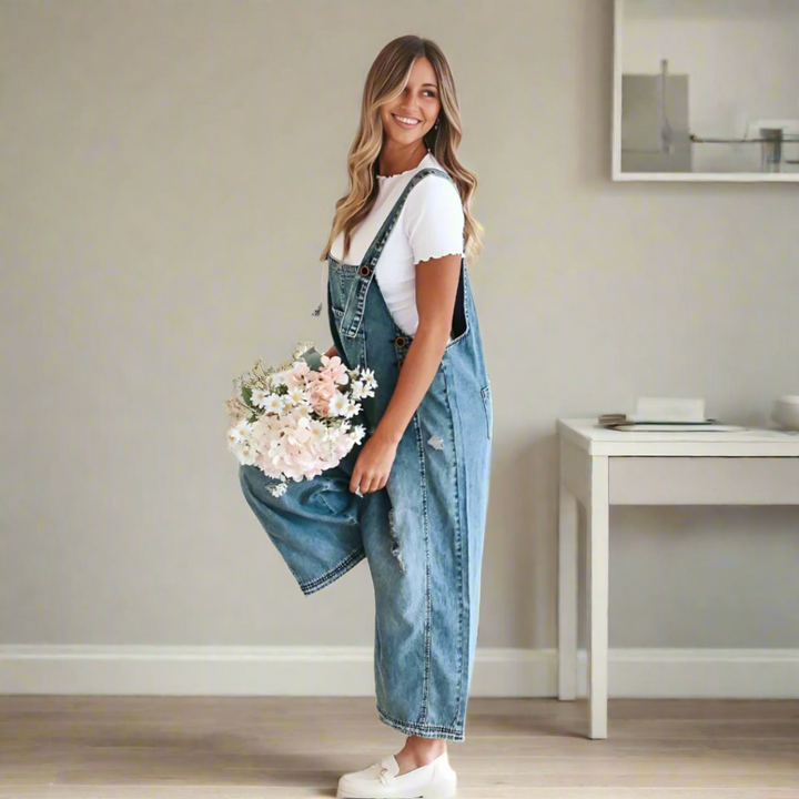 CARMELITA™ Adjustable Jumpsuit | Vintage Look Women's Outfit