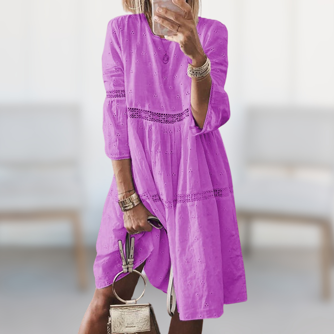 Marian™ - Elegant Embroidered Dress