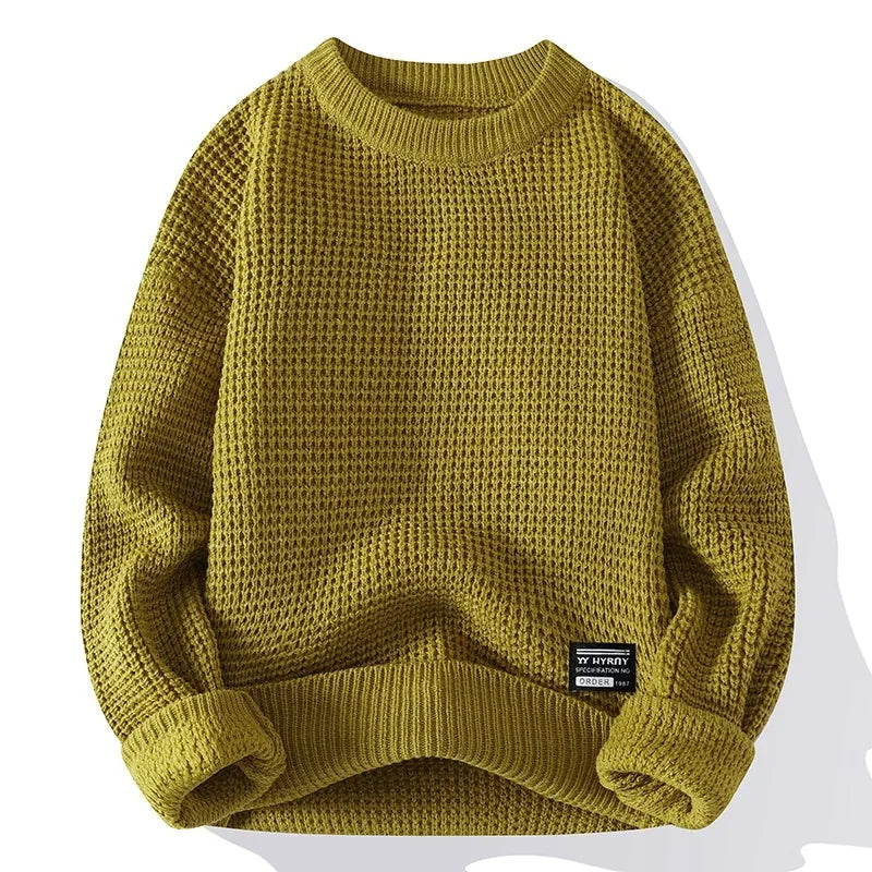 Silas™ - Premium Honeycomb Knit Sweater