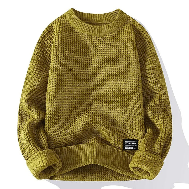 Silas™ - Premium Honeycomb Knit Sweater