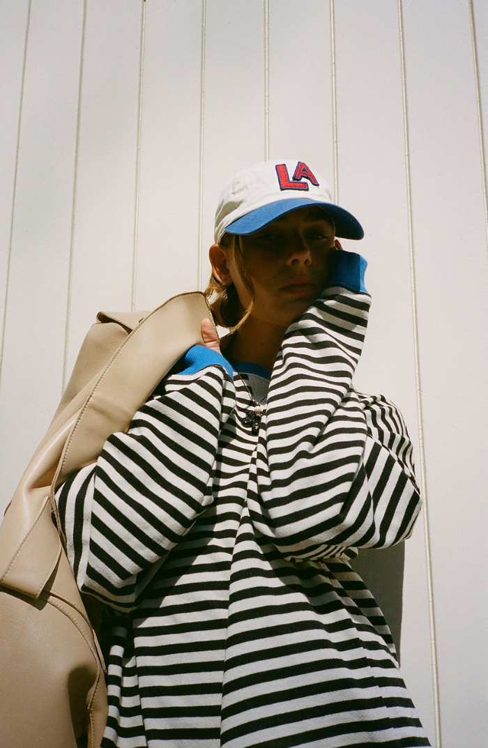 Amelia - Oversized Striped Jumper