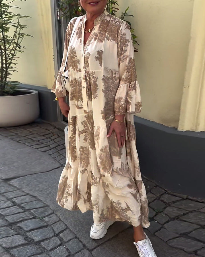 Diana™ - Comfortable Patchwork Maxi Dress