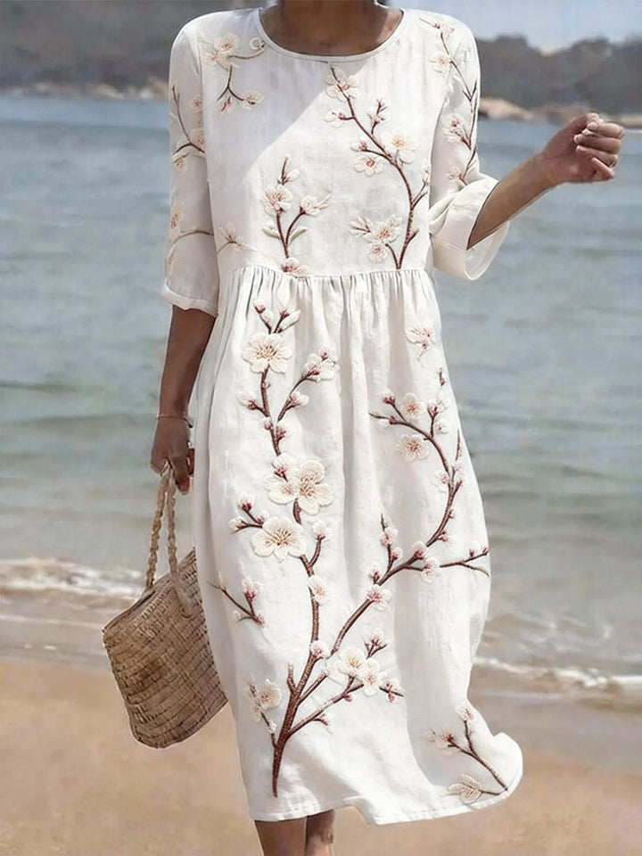 Jessica | Casual Dress with Elbow-Length Sleeves