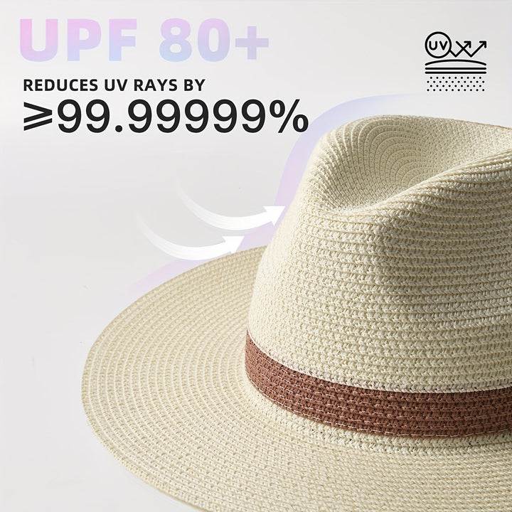 Sonnenhut mit breiter Krempe für Damen und Herren – SunShield Panama