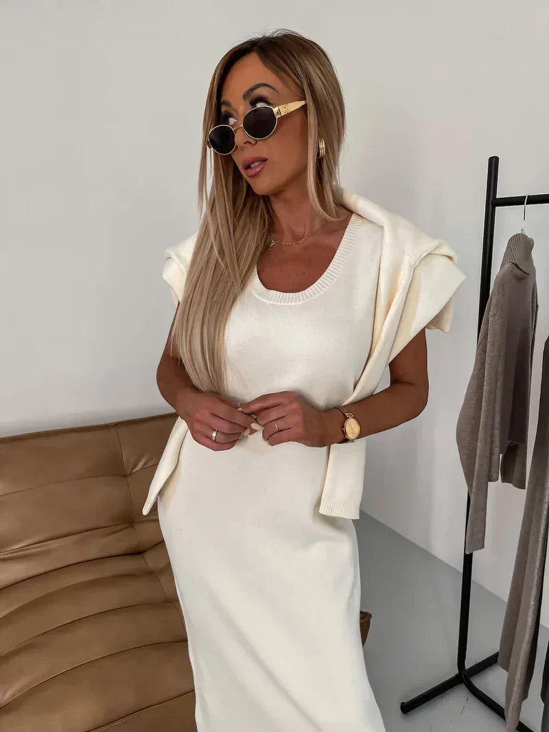 Celeste - Dress With Matching Turtleneck