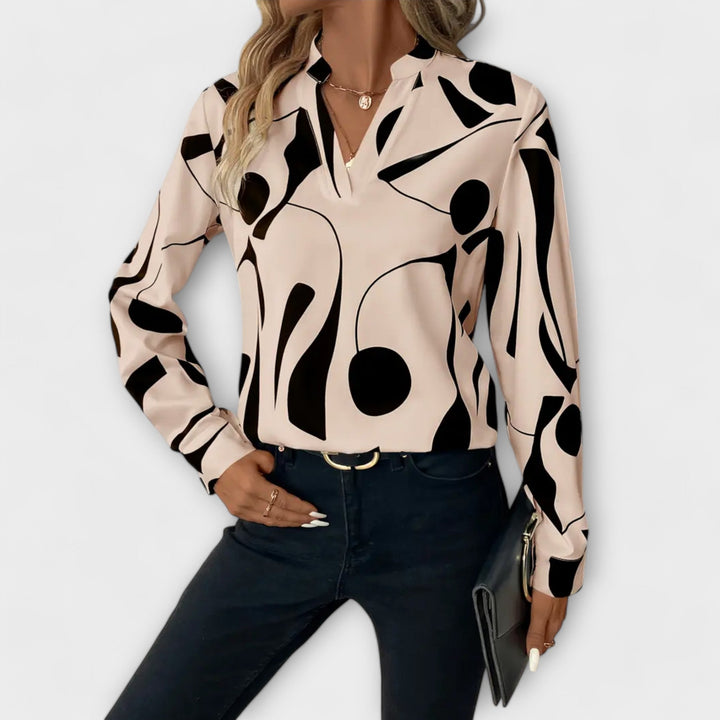Celine™ - Elegant Designer Blouse